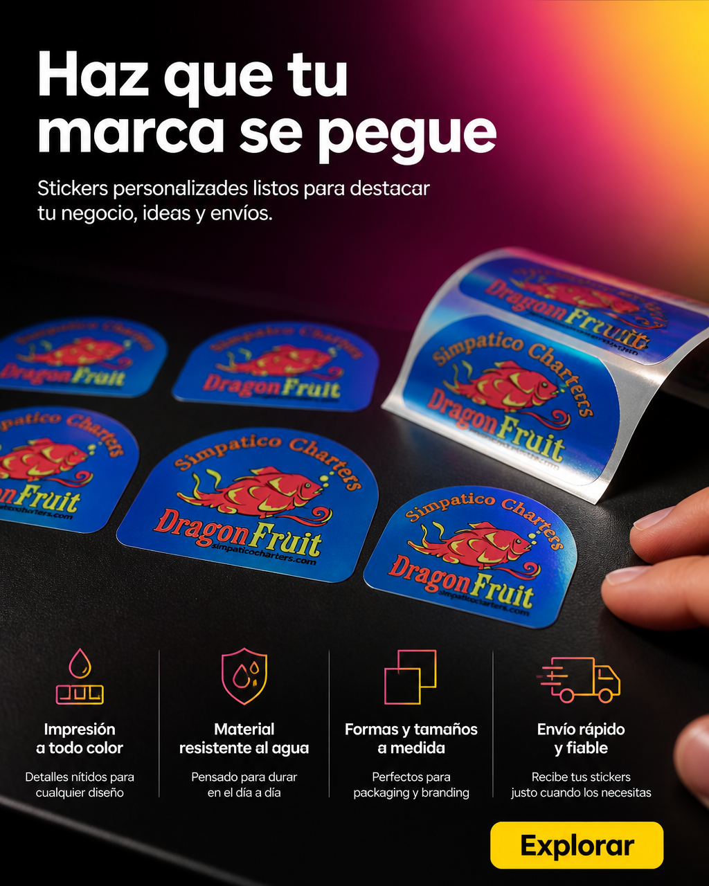 Cómo diseñar calcomanías personalizadas: guía paso a paso para imprimir y vender