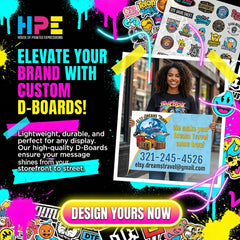 Custom D-Board Signs - House of Printed