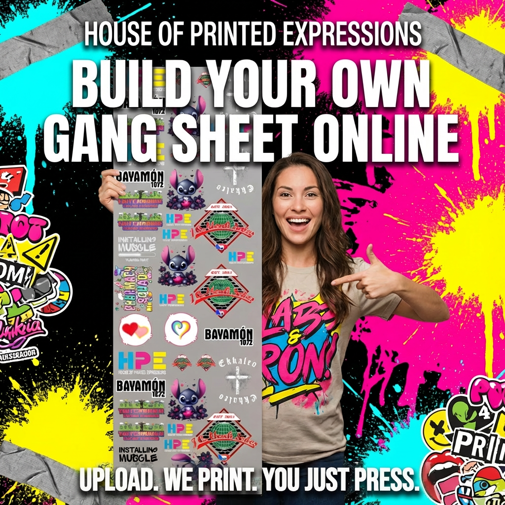 Gang Sheet Online Builder