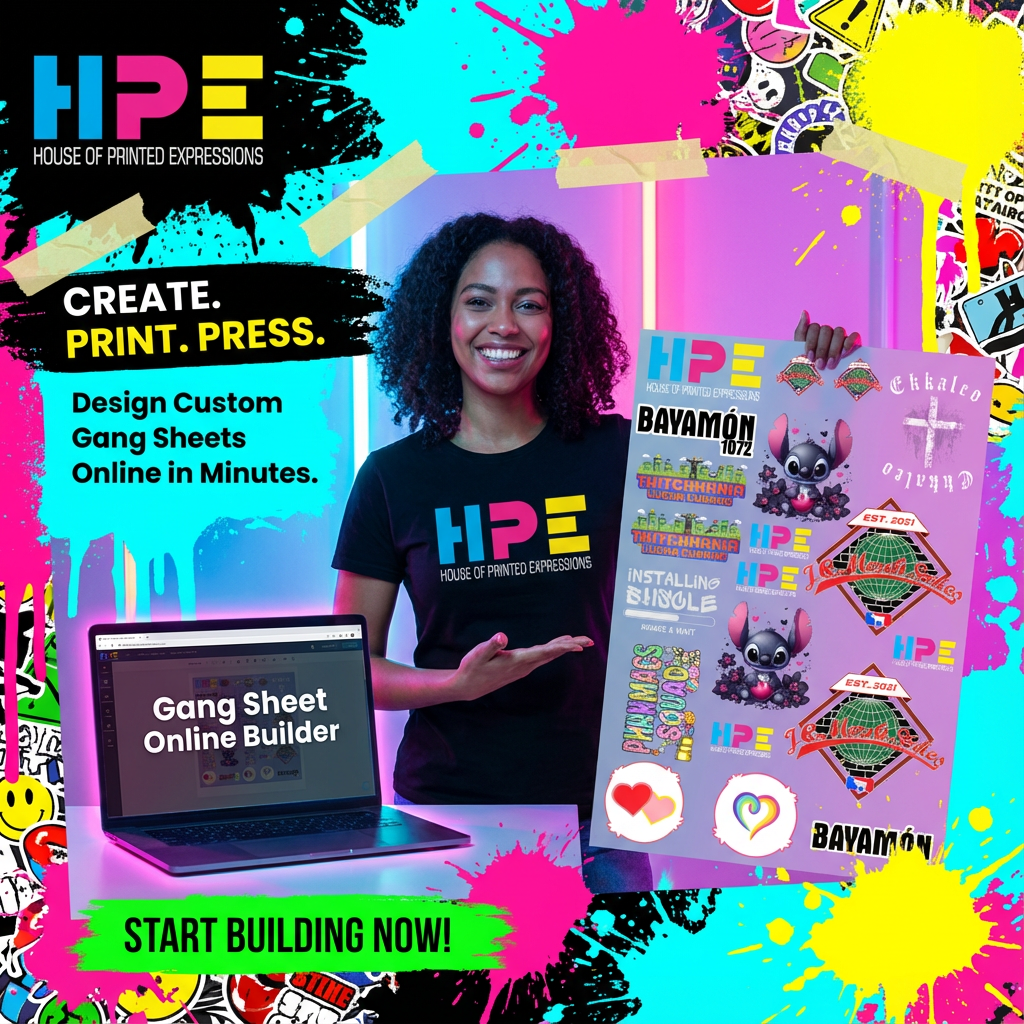 Gang Sheet Online Builder