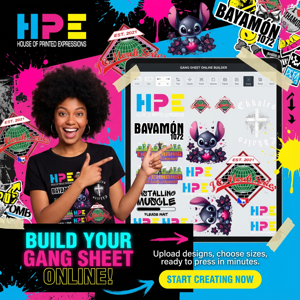 Gang Sheet Online Builder