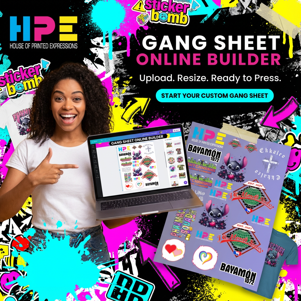 Gang Sheet Online Builder