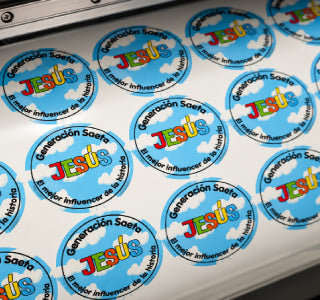Custom Vinyl Stickers – Full-Color, Water-Resistant